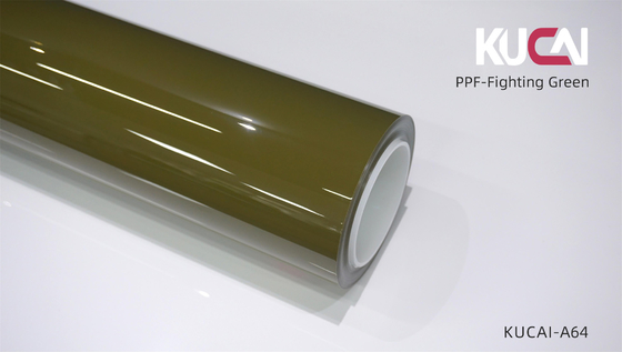 TPU สี PPF ป้องกันสีเขียว สีปกป้องหนังสําหรับรถ