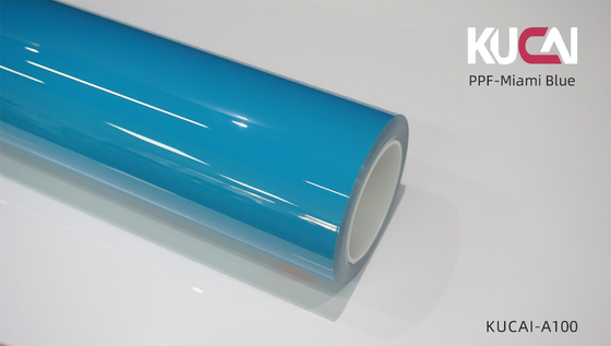 TPU PPF Miami Blue Auto Paint Protection Film การรักษาตัวเอง