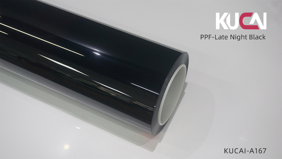 Late Night Black Paint Protective Film สี PPF ฟิล์มป้องกันการฉีก 5 ฟุต x 49 ฟุต