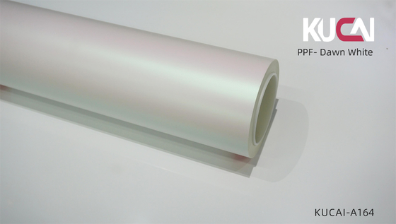 5ftx49ft Matte Paint Protection Film Dawn สีขาว TPU รถยนต์ PPF