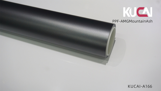 รถยนต์ Wrap Matte Paint Protection Film AMG รุ่นสีเทาภูเขา